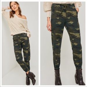 Denim Camo joggers